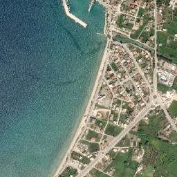 Platariá map(satellite map)