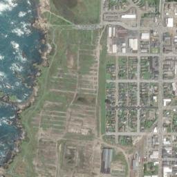 Fort Bragg map(satellite map)