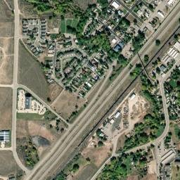 Parachute map(satellite map)