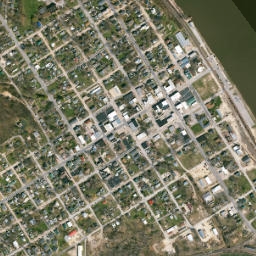 Louisiana map(satellite map)