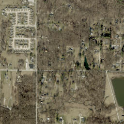 1936 Jared St Terre Haute IN 47803 High Resolution Satellite Map