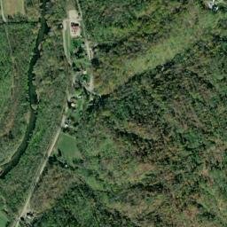 Oregonia Ohio High Resolution Satellite Map