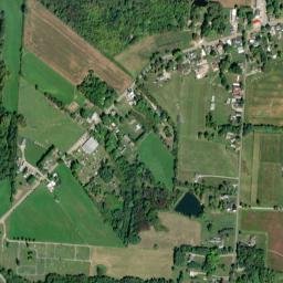 Hallsville Ohio High Resolution Satellite Map