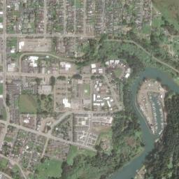 Noyo California High Resolution Satellite Map