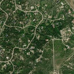 Happy Canyon Colorado High Resolution Satellite Map