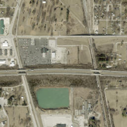 Vigo County map(satellite map)