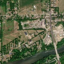 Woodsdale Ohio High Resolution Satellite Map