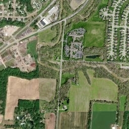 5414-5754 Hankins Road Liberty Township OH High Resolution Satellite Map