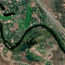 Kiggin Colorado High Resolution Satellite Map