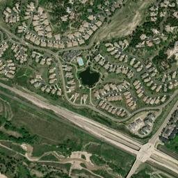 3849 Santa Fe Drive, Castle Rock, CO High Resolution Satellite Map