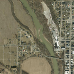 Brookville map(satellite map)