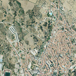 Valencia de Alcántara map(satellite map)