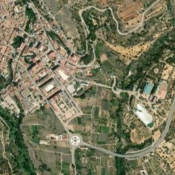 Buñol map(satellite map)