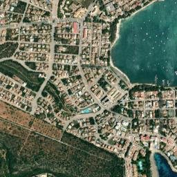 Portocolom map(satellite map)
