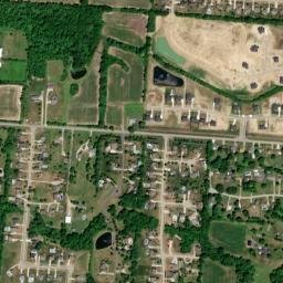 Brookview Ohio High Resolution Satellite Map