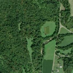 Dell Ohio High Resolution Satellite Map