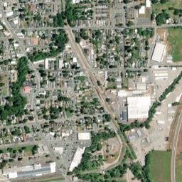 Willits California High Resolution Satellite Map