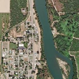 Princeton California High Resolution Satellite Map