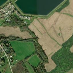 Burtonville Ohio High Resolution Satellite Map