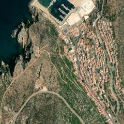 Buggerru map(satellite map)