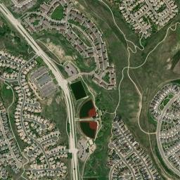 4600-4698 Meadows Boulevard, Castle Rock High Resolution Satellite Map