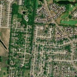 Normandy Heights Ohio High Resolution Satellite Map