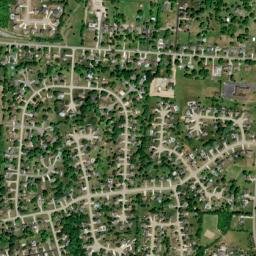 Hunting Creek Estates Ohio High Resolution Satellite Map