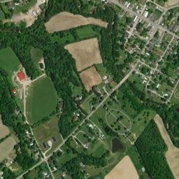 Clarksville Ohio High Resolution Satellite Map