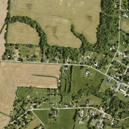 New Martinsburg Ohio High Resolution Satellite Map