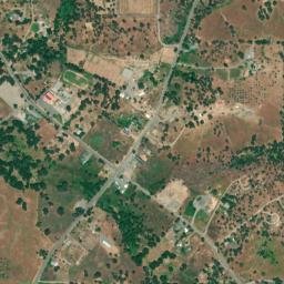 Bangor California High Resolution Satellite Map