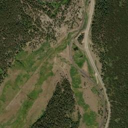 Mitchell Colorado High Resolution Satellite Map