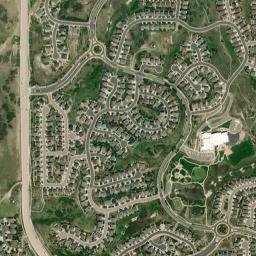 Autumn Sage Street, Castle Rock, CO High Resolution Satellite Map