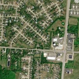 Princeton Ohio High Resolution Satellite Map
