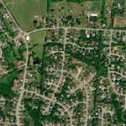 Huntsville Ohio High Resolution Satellite Map