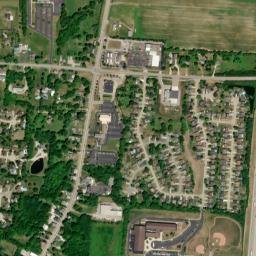 Taylor Village Ohio High Resolution Satellite Map