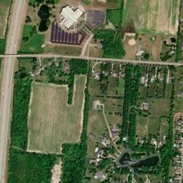 Evergreen Farm Estates Ohio High Resolution Satellite Map