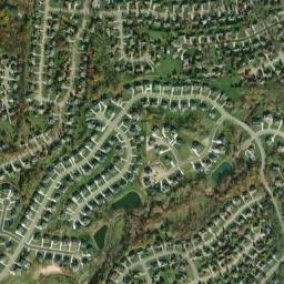 5779 Bentwood Drive, Mason, OH 45040 High Resolution Satellite Map