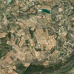 Yátova map(satellite map)