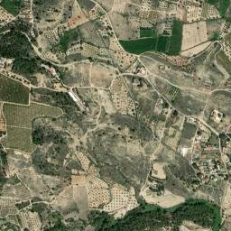 Alborache map(satellite map)