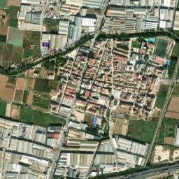 Beniparrell map(satellite map)