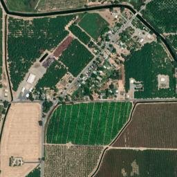 Peachton California High Resolution Satellite Map