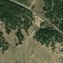 Village Pines Colorado High Resolution Satellite Map