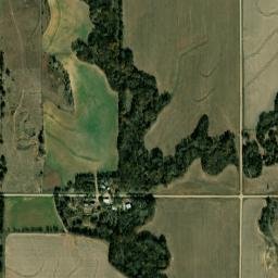 1401-1499 Eagle Rd Aurora KS High Resolution Satellite Map
