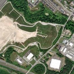 White Marsh map(satellite map)
