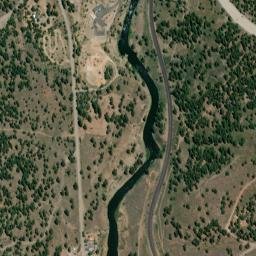 Hirschdale California High Resolution Satellite Map