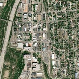 Castle Rock map(satellite map)