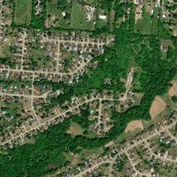 Ascot Downs Ohio High Resolution Satellite Map