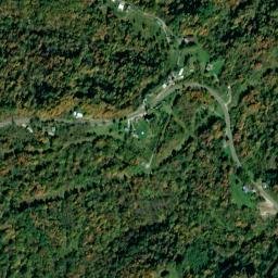 Pleasants County map(satellite map)
