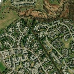 Ballenger Creek map(satellite map)