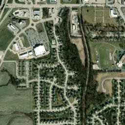 Kearney map(satellite map)